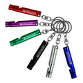 Assorted Colored Whistles w/Key-Ring